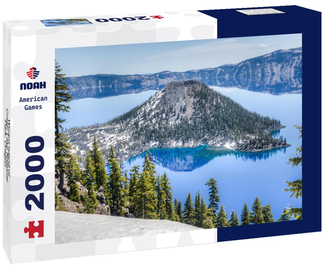 Noah Jigsaw Puzzle Wizard Island of Crater Lake National Park, Oregon 2000 pieces