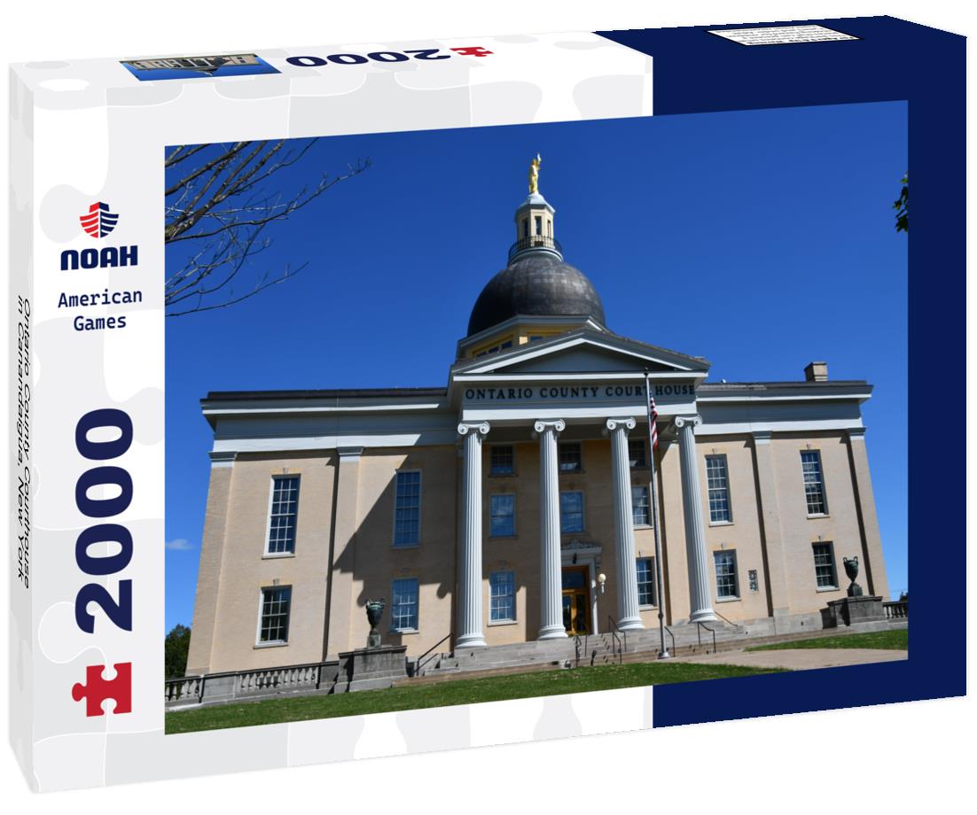 Noah Jigsaw Puzzle Ontario County Courthouse in Canandaigua, New York 2000 pieces