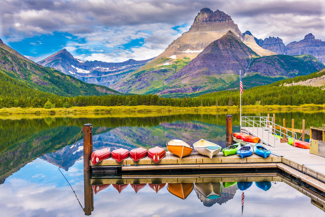 Noah Jigsaw Puzzle Swiftcurrent Lake, Glacier National Park, Montana 2000 pieces