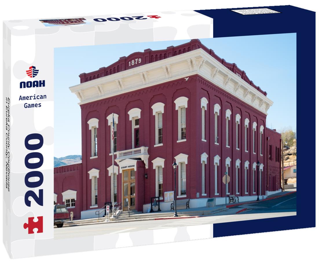 Noah Jigsaw Puzzle Eureka County Courthouse in Eureka County, Nevada 2000 pieces