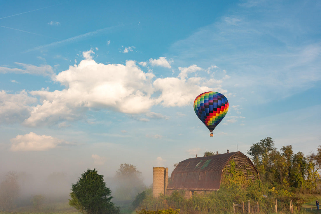 Hot Air Ballooning over Charlottesville, Virginia 2000pc Puzzle