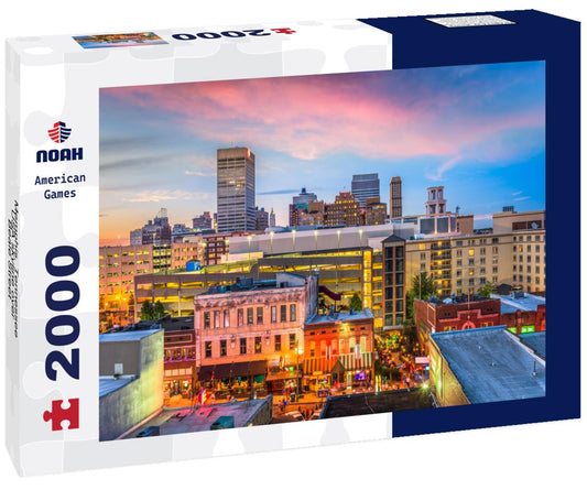 Noah Jigsaw Puzzle Memphis, Tennessee, USA skyline over Beale Street 2000 pieces