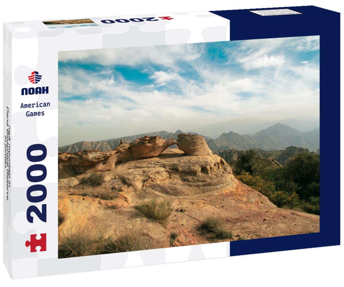 rock mountain in Dana Biosphere Reserve in jordan 2000pc Puzzle