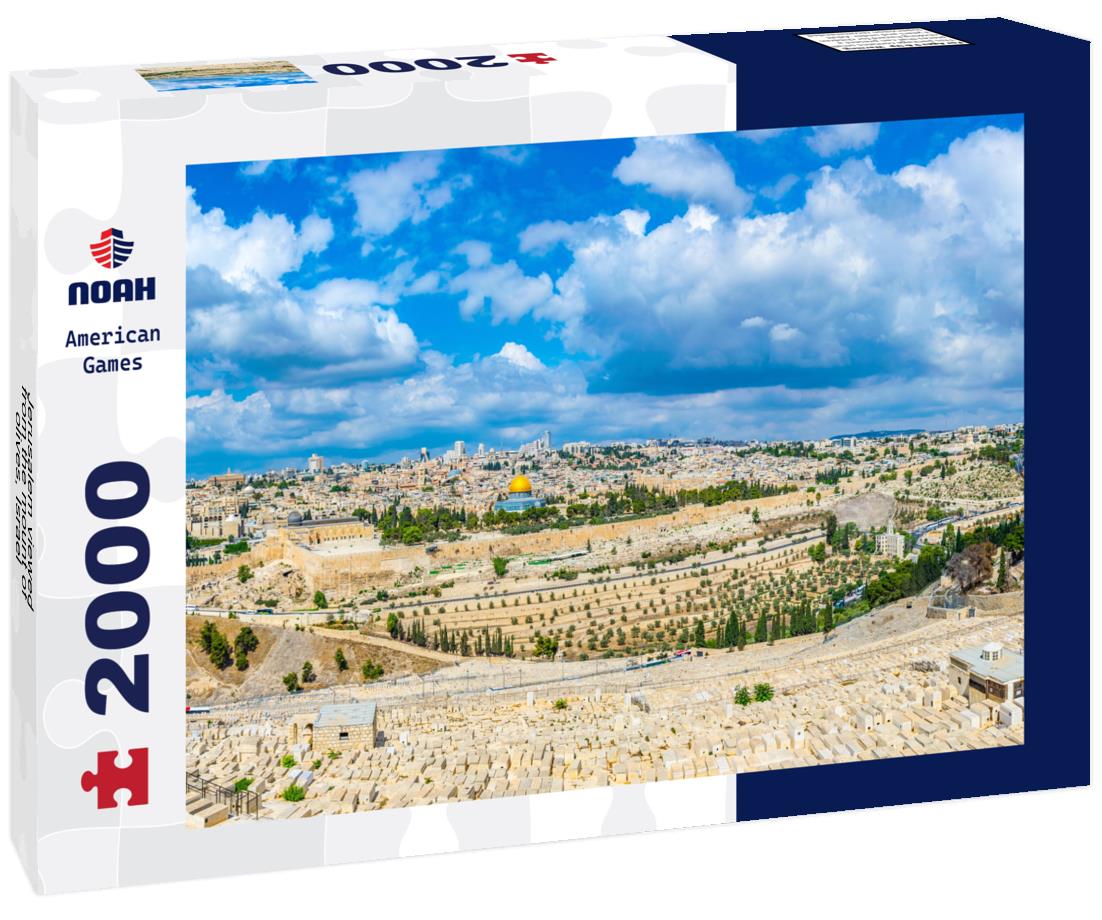 Jerusalem viewed from the mount of olives, Israel 2000pc Puzzle