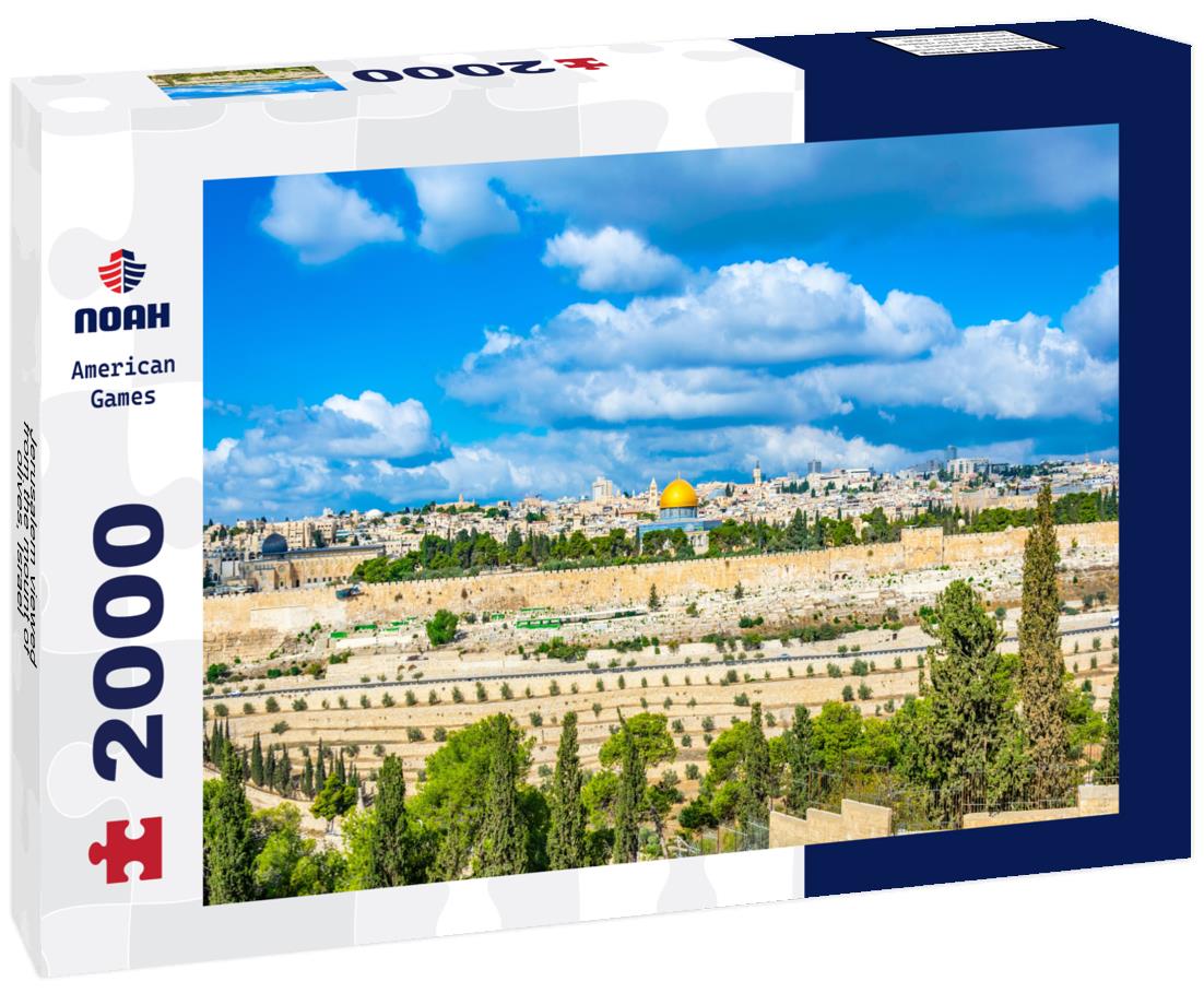 Noah Jigsaw Puzzle Jerusalem viewed from the mount of olives, Israel 2000 pieces
