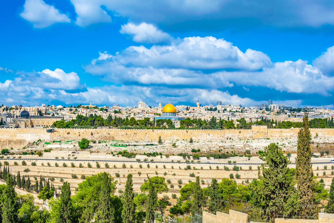Jerusalem viewed from the mount of olives, Israel 2000pc Puzzle