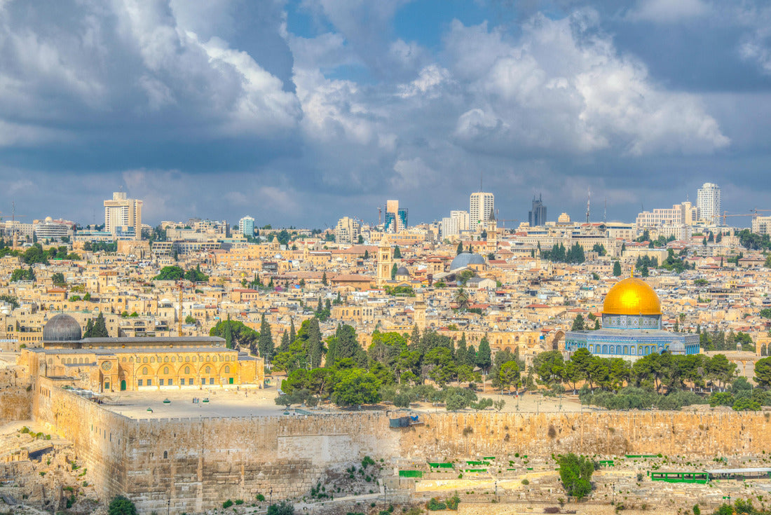 Jerusalem viewed from the mount of olives, Israel 2000pc Puzzle