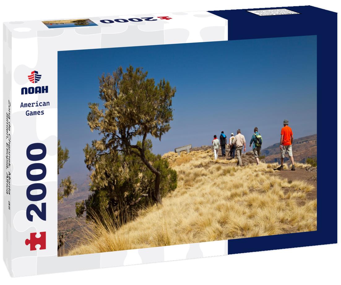 Noah Jigsaw Puzzle Zona de Chennek, Montañas Simien, Etiopia, Africa 2000 pieces