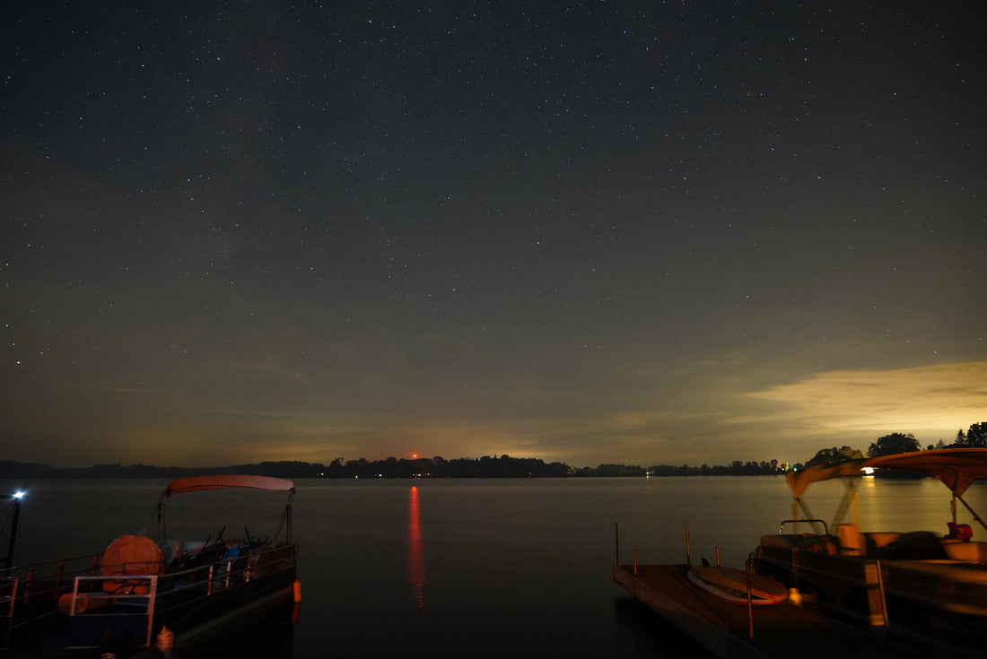 Noah Jigsaw Puzzle Beautiful night sky over kettle moraine Wisconsin 2000 pieces