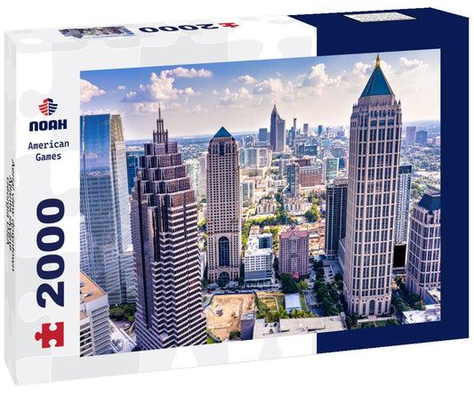 Noah Jigsaw Puzzle Aerial view downtown Atlanta skyline, Georgia USA 2000 pieces