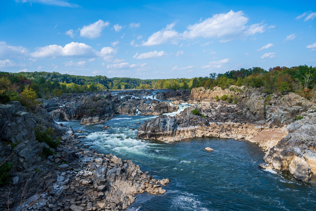 Noah Jigsaw Puzzle Great Falls Potomac Waterfall in Fairfax Virginia 2000 pieces