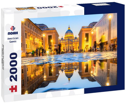 Noah Jigsaw Puzzle Wonderful view of St Peter Cathedral, Rome, Italy 2000 pieces