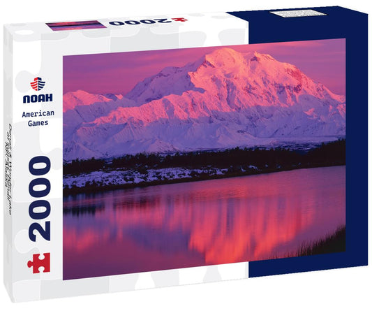 Noah Jigsaw Puzzle Denali & Wonder Lake at sunset; Denali NP; Alaska 2000 pieces