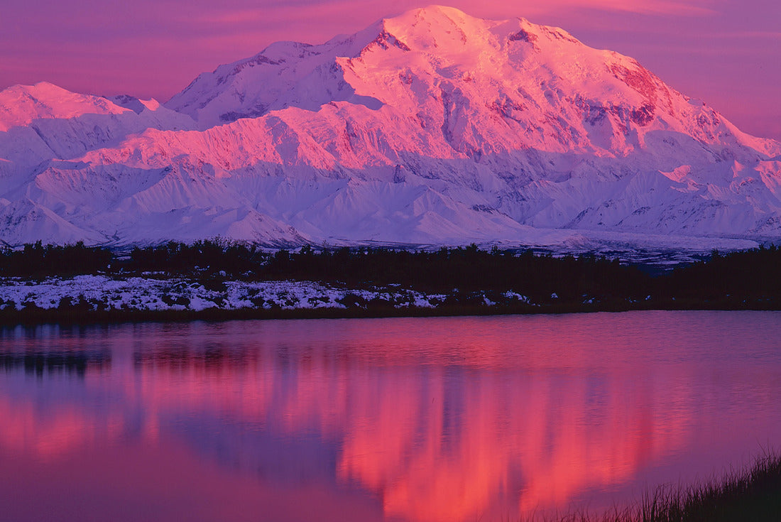 Noah Jigsaw Puzzle Denali & Wonder Lake at sunset; Denali NP; Alaska 2000 pieces
