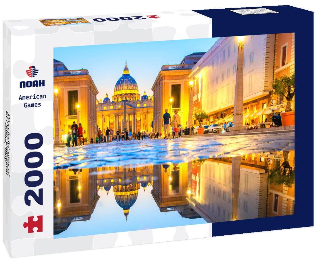 Noah Jigsaw Puzzle Wonderful view of St Peter Cathedral, Rome, Italy 2000 pieces