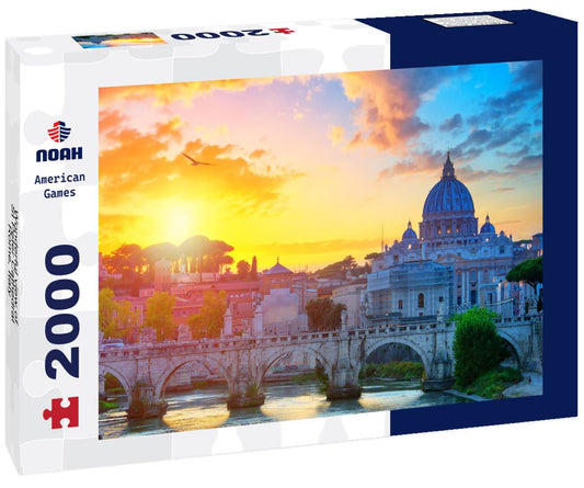 Noah Jigsaw Puzzle Wonderful view of St Peter Cathedral, Rome, Italy 2000 pieces