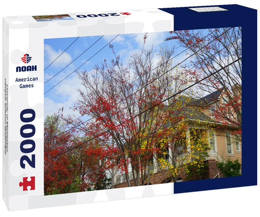 Noah Jigsaw Puzzle University of Mississippi campus autumn landscape 2000 pieces