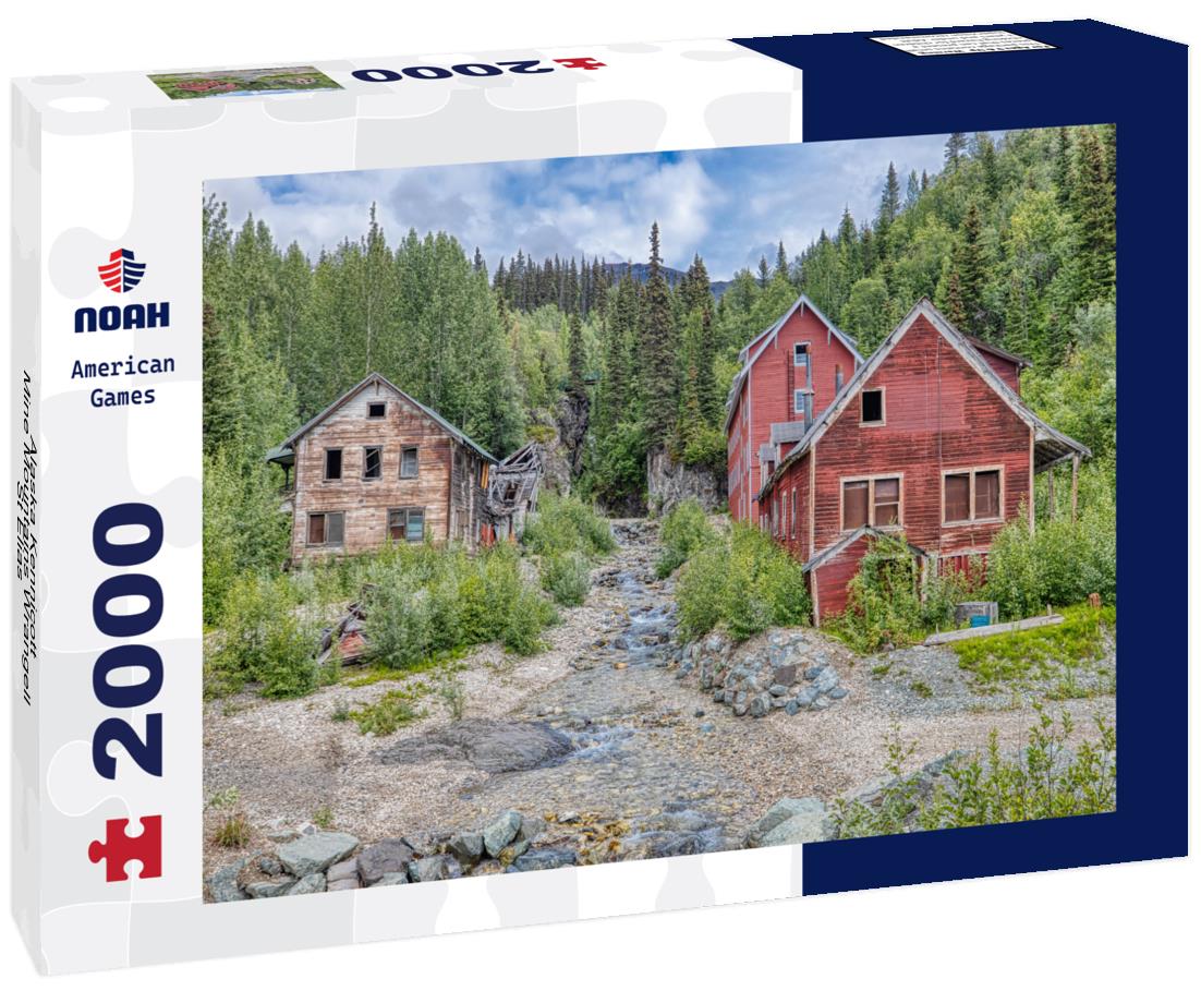 Alaska Kennicott Mine Mountains Wrangell St Elias 2000pc Puzzle