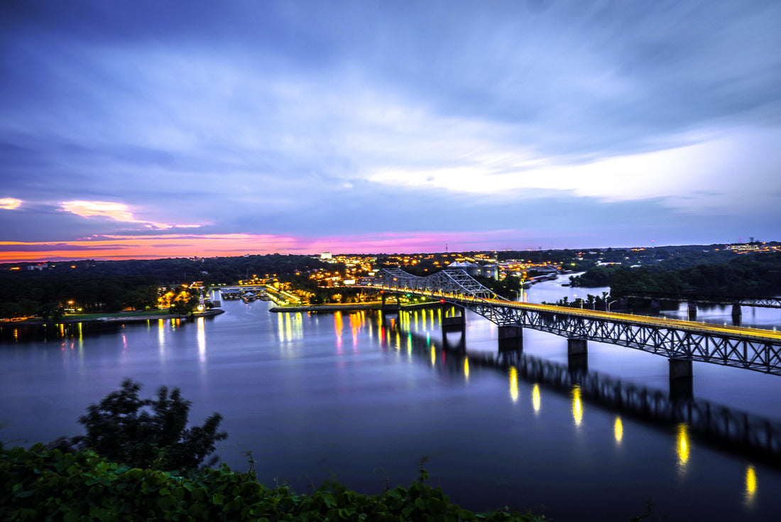 Noah Jigsaw Puzzle O'Neal Bridge, Florence , Alabama | Long Exposure 2000 pieces