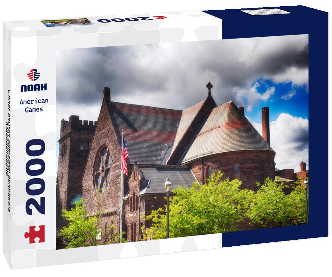 Christ church cathedral springfield Massachusetts 2000pc Puzzle
