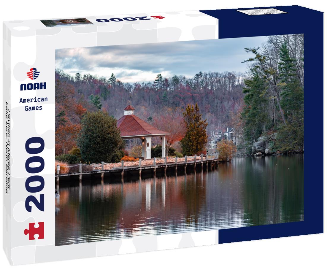 Noah Jigsaw Puzzle Pavilion in Morse Park, Lake Lure, North Carolina 2000 pieces