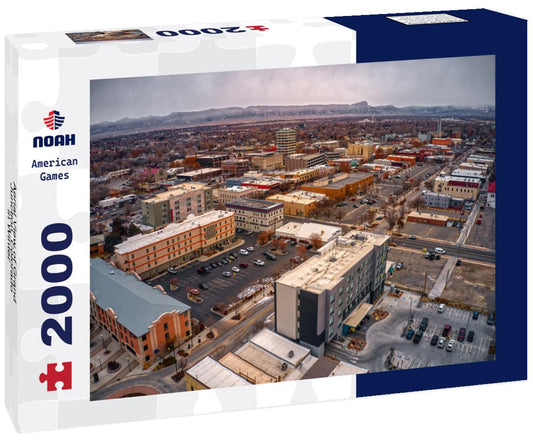 Noah Jigsaw Puzzle Aerial View of Grand Junction, Colorado in Winter 2000 pieces