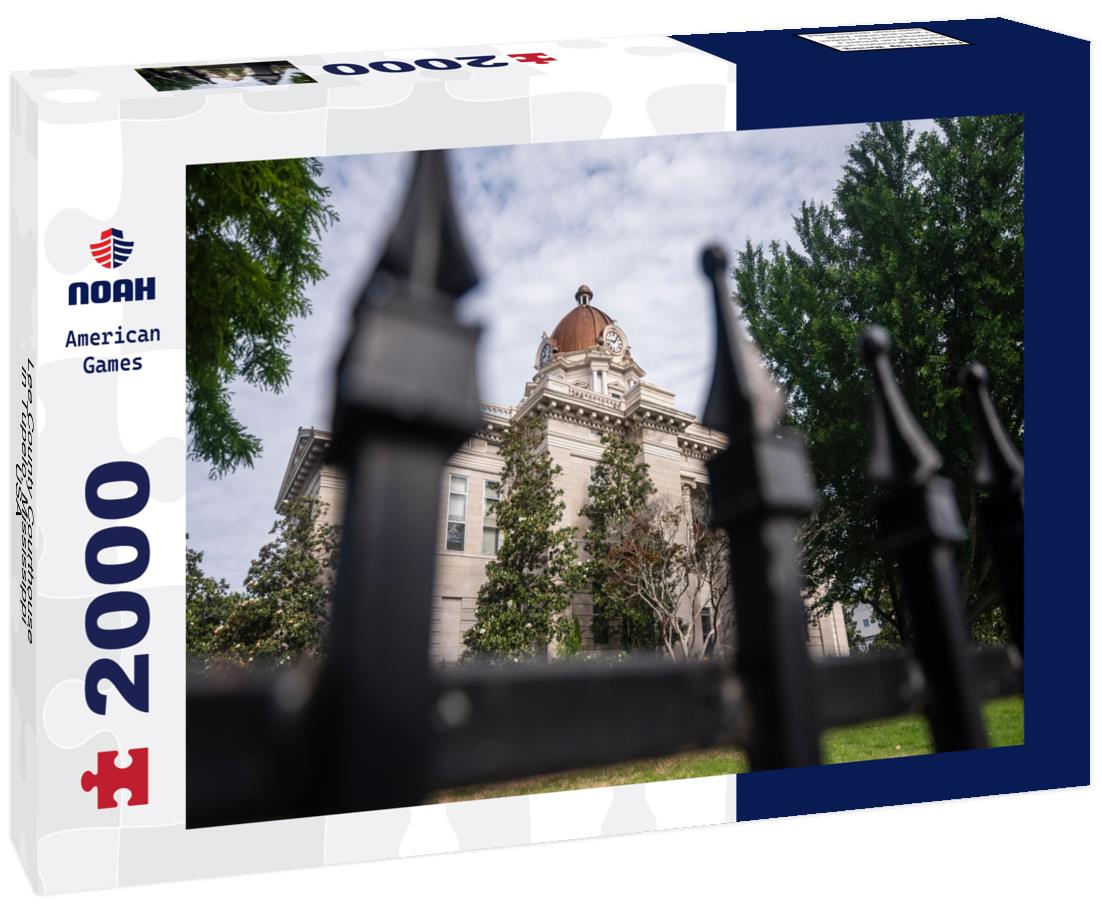 Lee County Courthouse in Tupelo, Mississippi, USA 2000pc Puzzle