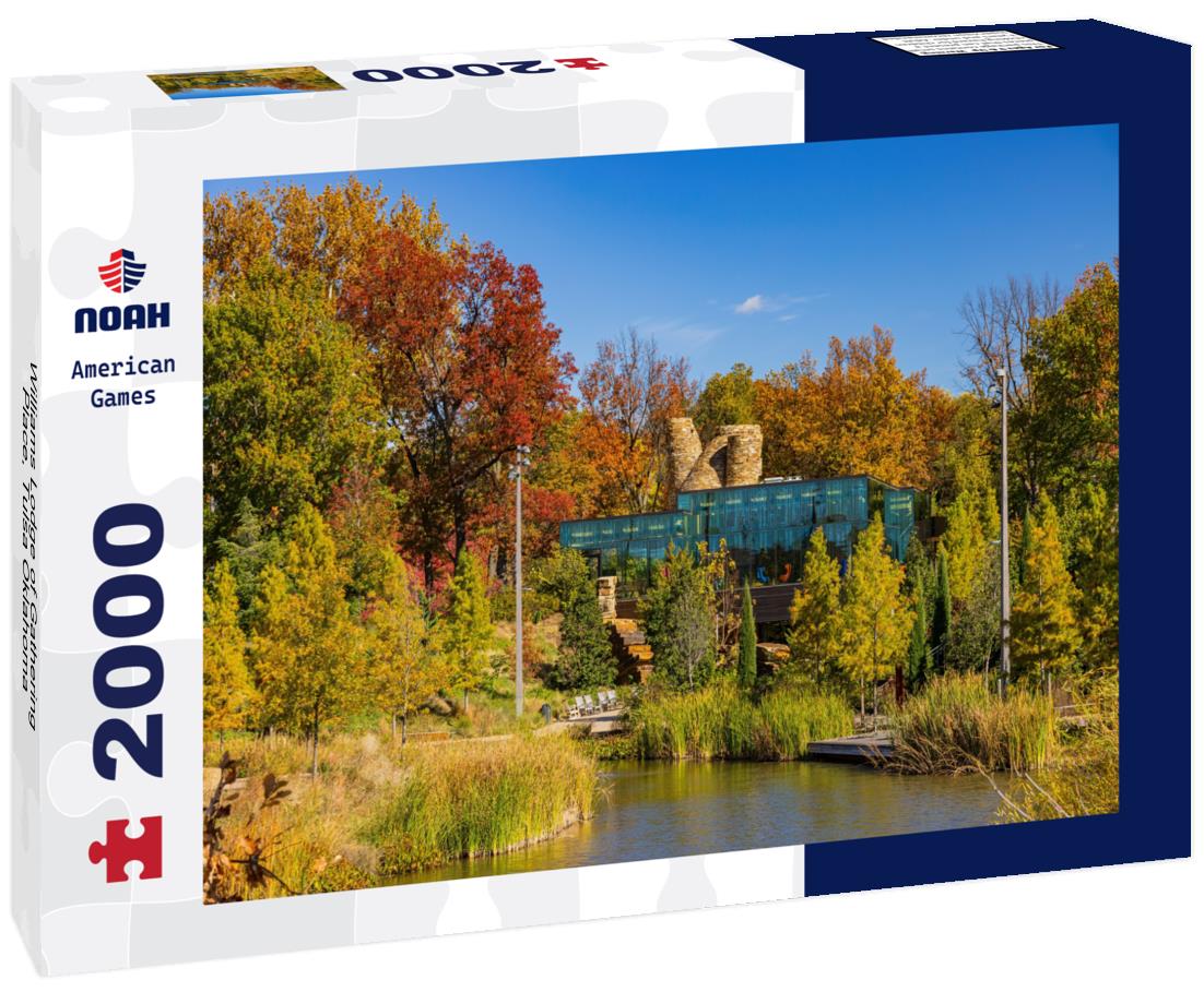 Noah Jigsaw Puzzle Williams Lodge of Gathering Place, Tulsa Oklahoma 2000 pieces