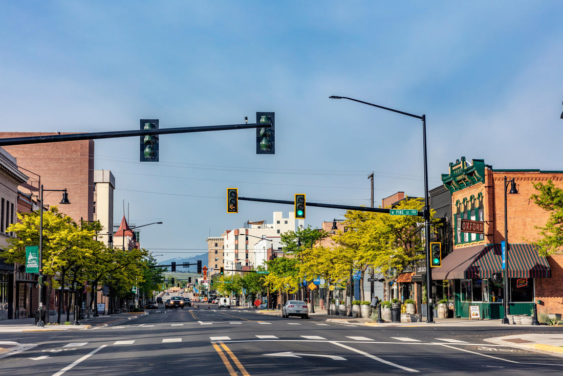 Noah Jigsaw Puzzle Higgins Avenue in downtown Missoula, Montana, USA 2000 pieces
