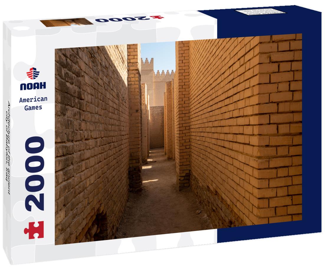 Noah Jigsaw Puzzle Architecture of the ancient city of Babylon, Iraq 2000 pieces