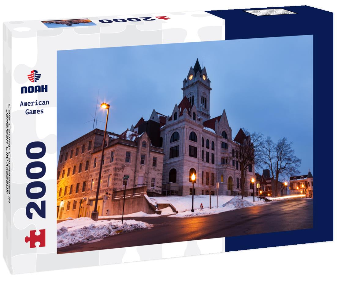 Cole County Courthouse in Jefferson City Missouri 2000pc Puzzle