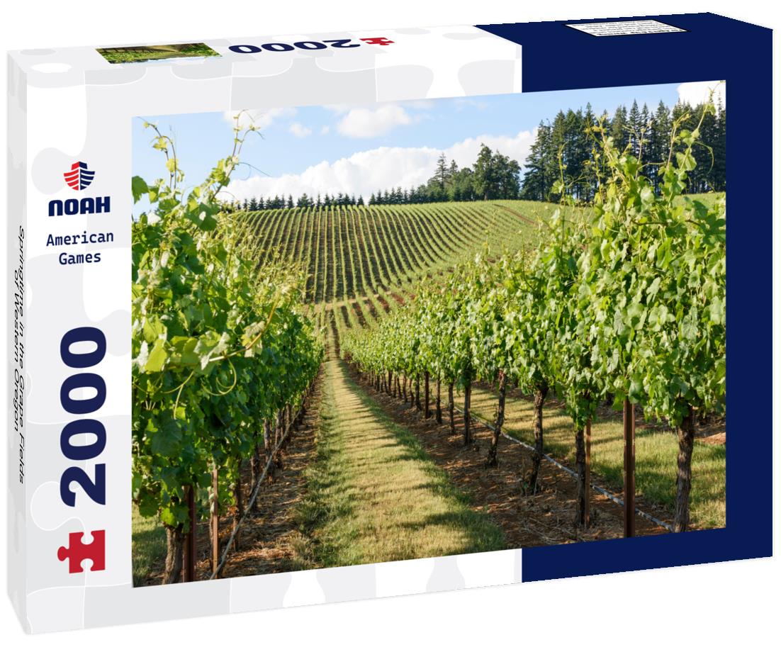 Springtime in the Grape Fields of Western Oregon 2000pc Puzzle