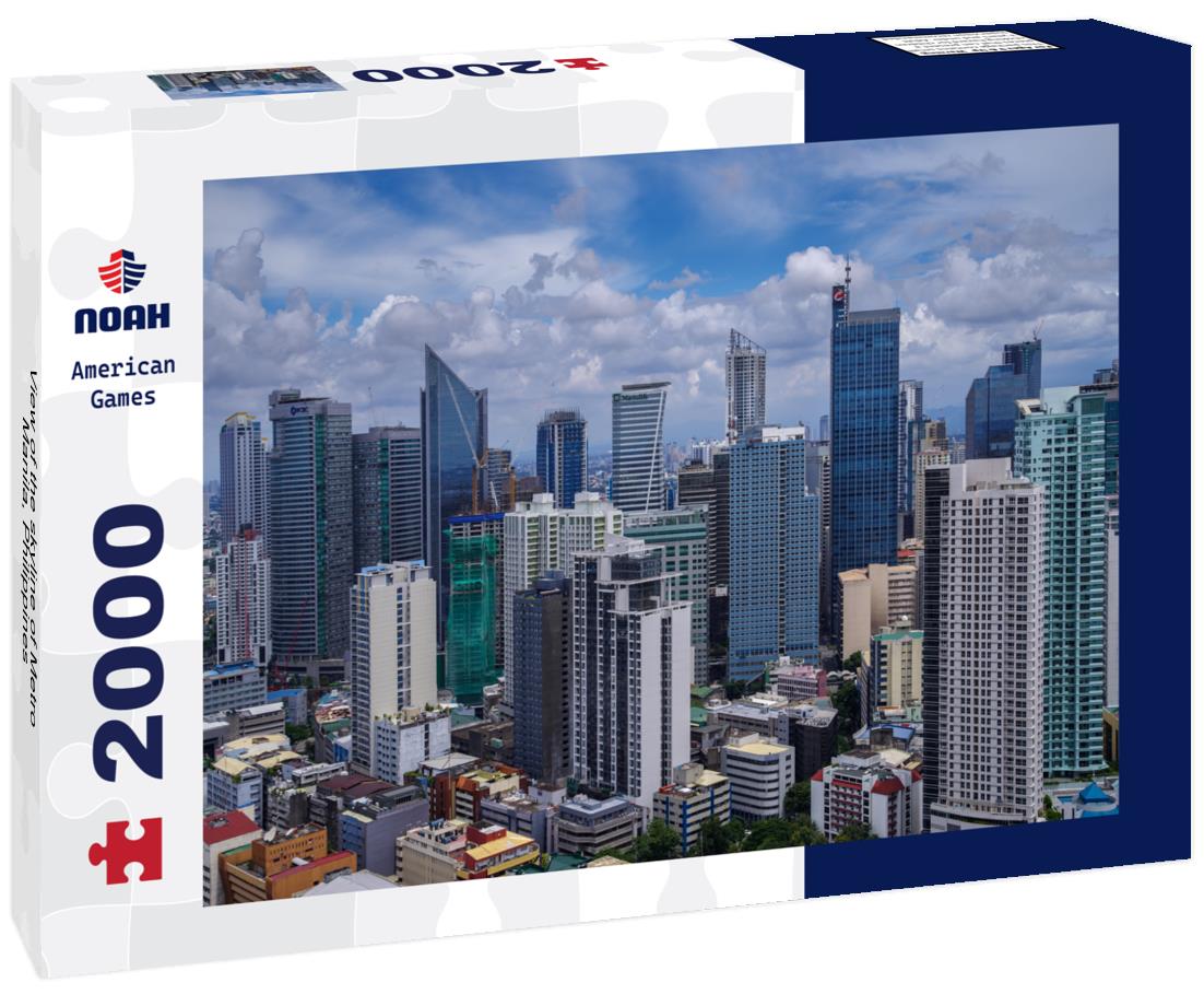 the skyline of Metro Manila, Philippines 2000pc Puzzle