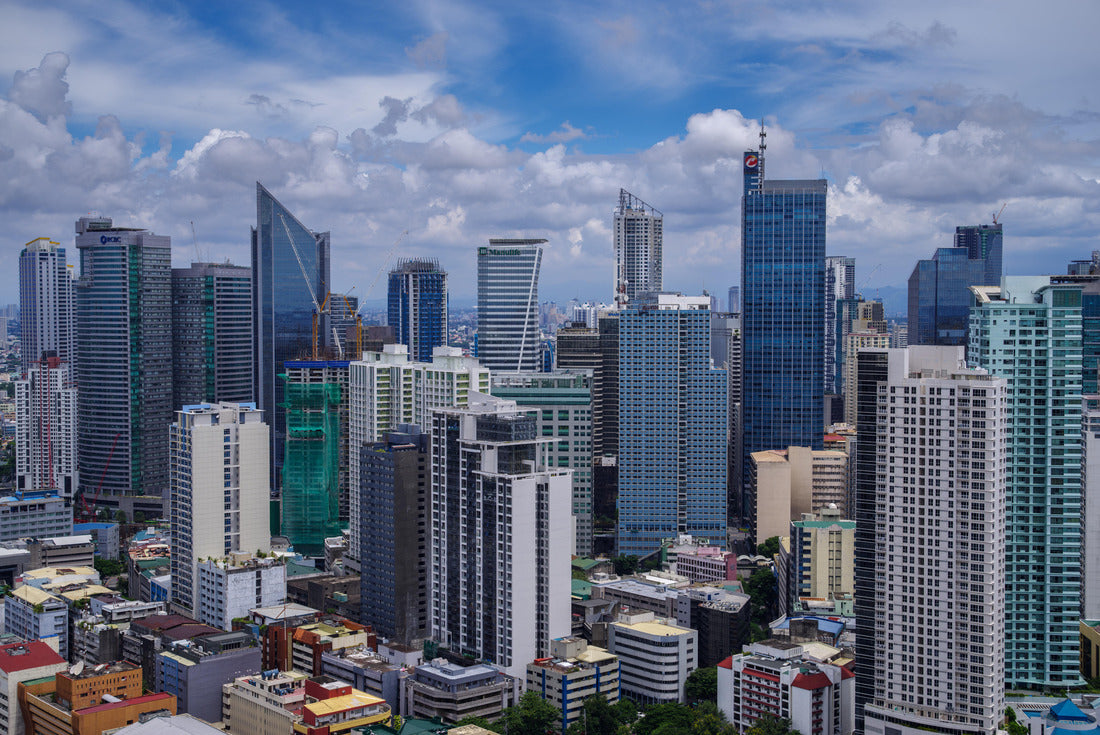 the skyline of Metro Manila, Philippines 2000pc Puzzle