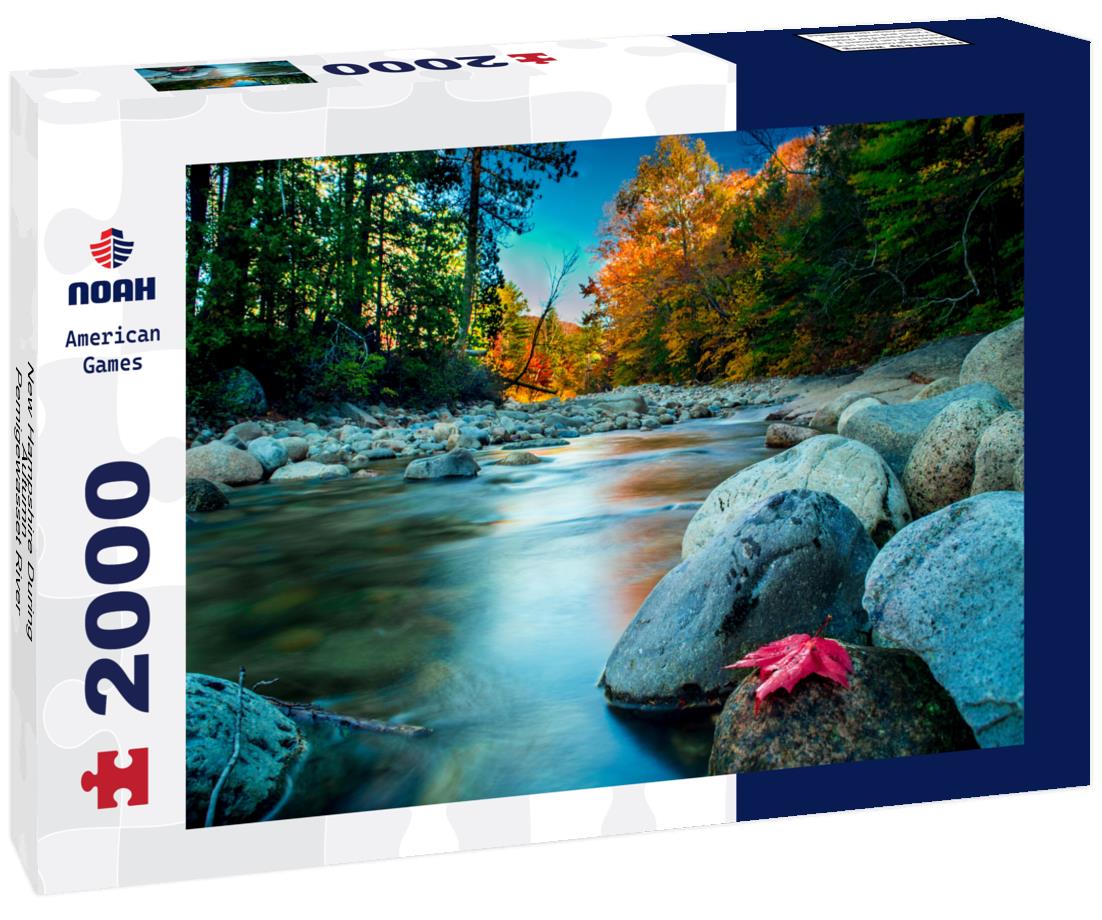 New Hampshire During Autumn - Pemigewasset River 2000pc Puzzle