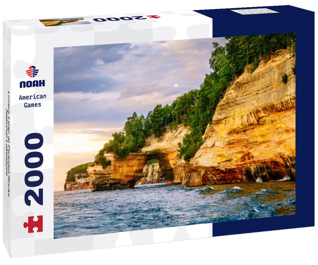 Lovers Leap at Pictured Rocks National Lakeshore 2000pc Puzzle