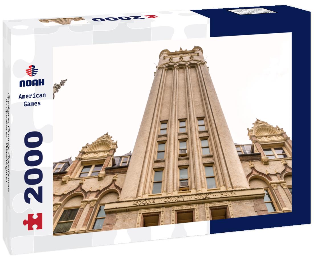 Noah Jigsaw Puzzle Spokane County Courthouse in Spokane, Washington 2000 pieces