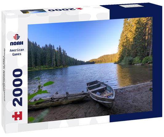 Noah Jigsaw Puzzle Spectacular scenic of Council Lake in Washington 2000 pieces