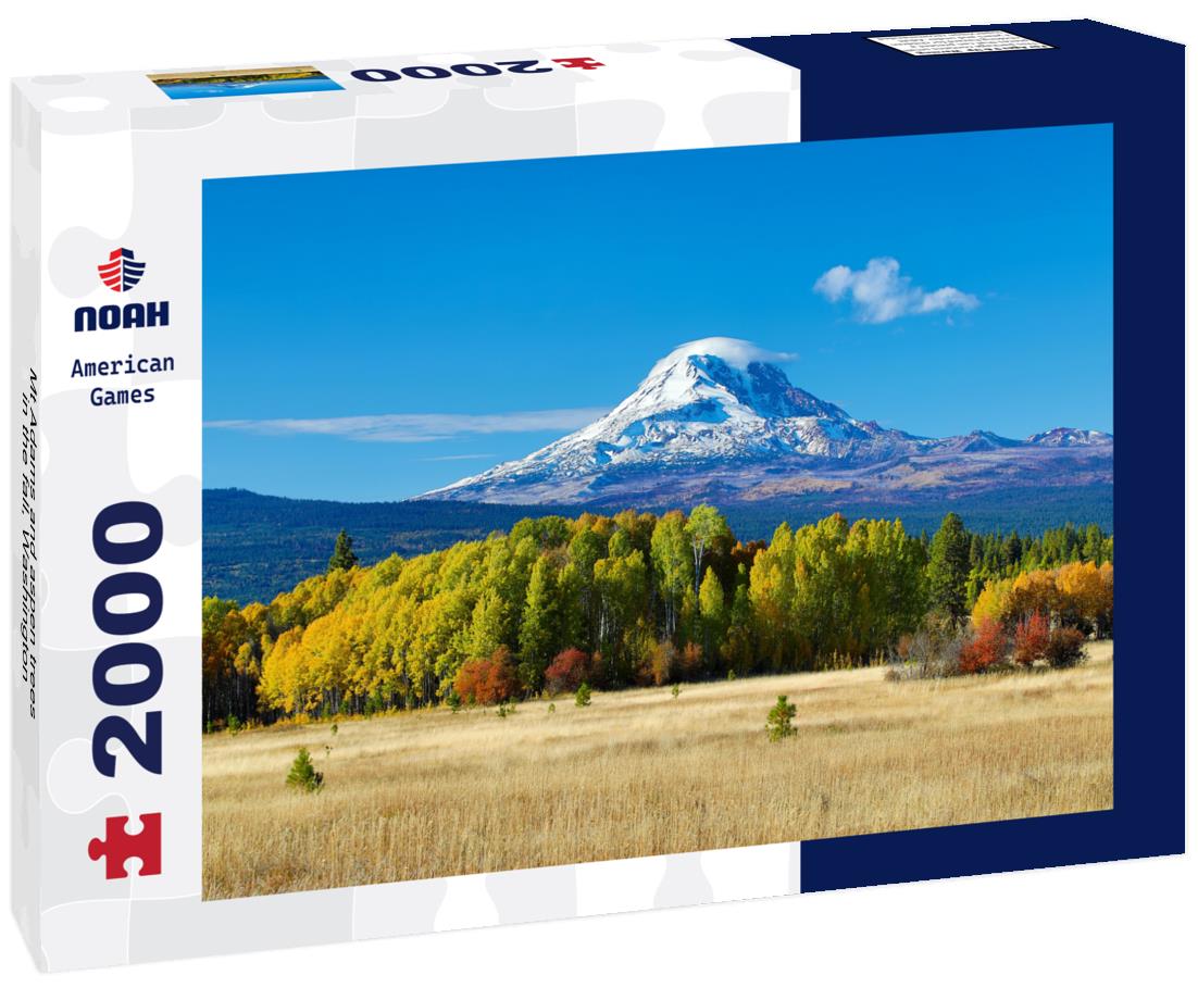Mt Adams and aspen trees in the fall, Washington 2000pc Puzzle