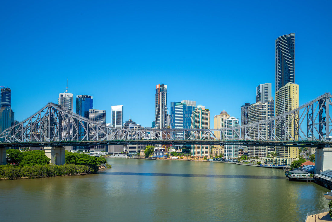 Brisbane with Story Bridge in Australia at night 2000pc Puzzle