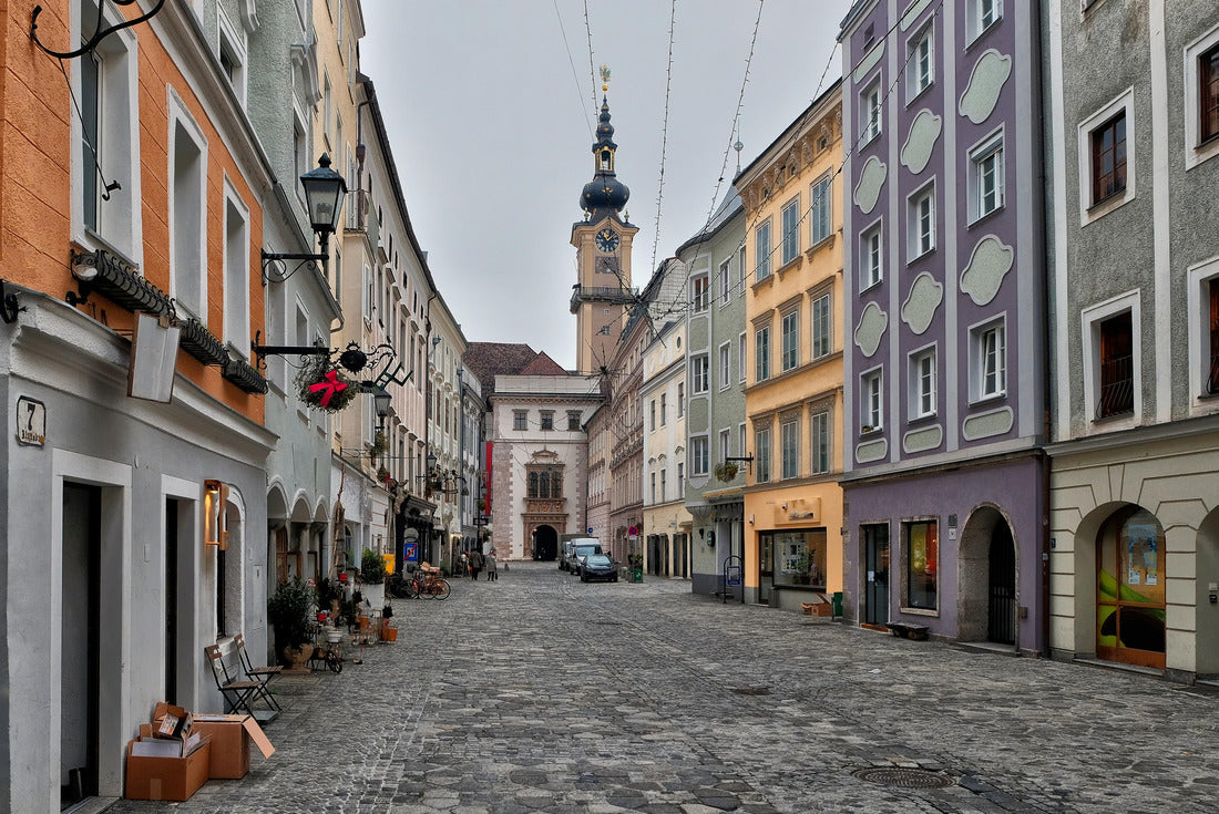 Linz, Austria. City center of Linz in wintertime 2000pc Puzzle