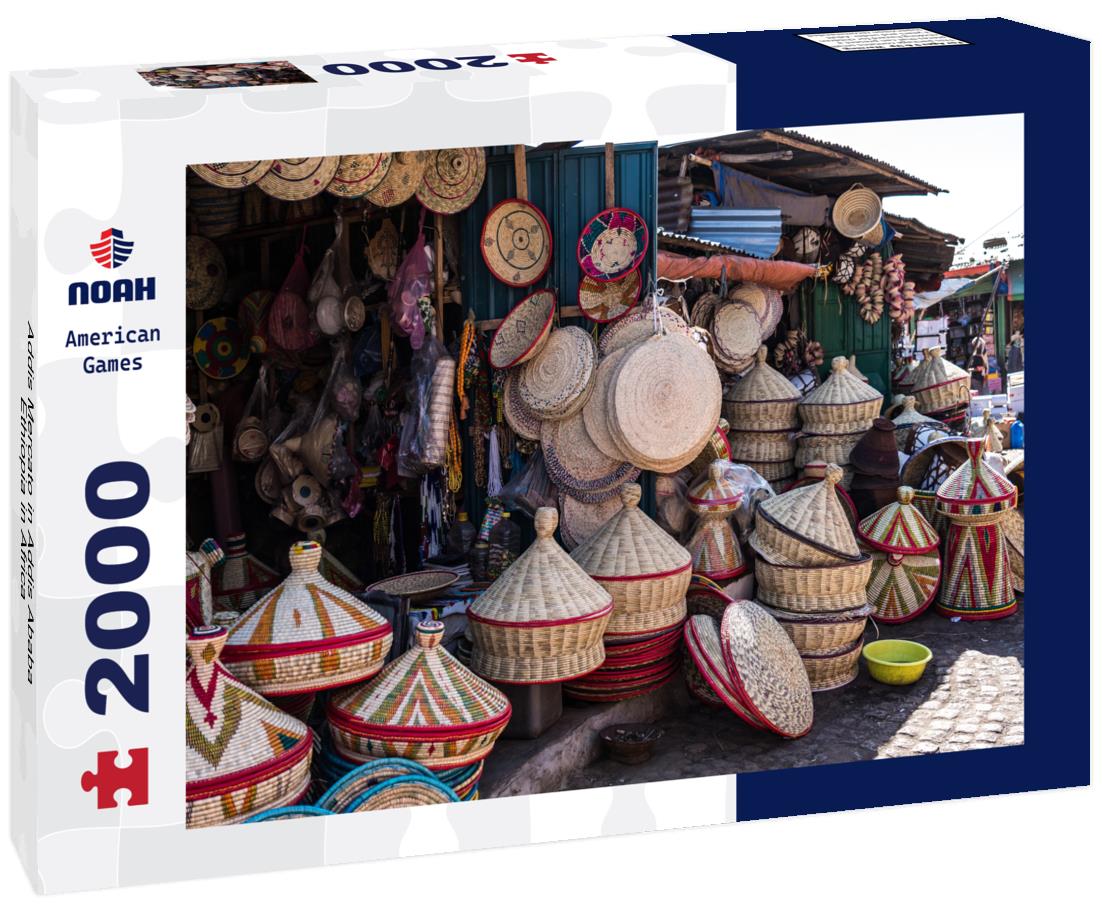 Addis Mercato in Addis Ababa, Ethiopia in Africa 2000pc Puzzle