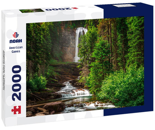 Noah Jigsaw Puzzle Virginia Falls in Glacier National Park, Montana 2000 pieces