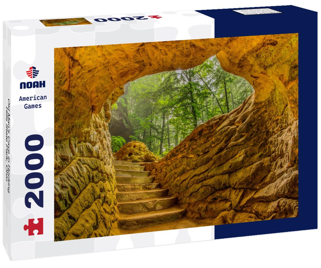 Old Man's Cave in Hocking Hills State Park, Ohio 2000pc Puzzle