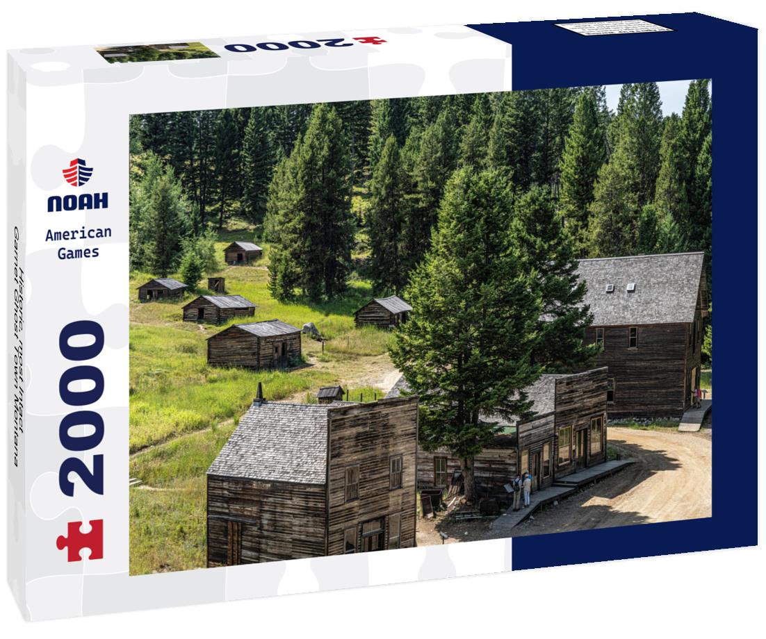 Historic, most Intact, Garnet Ghost Town Montana 2000pc Puzzle