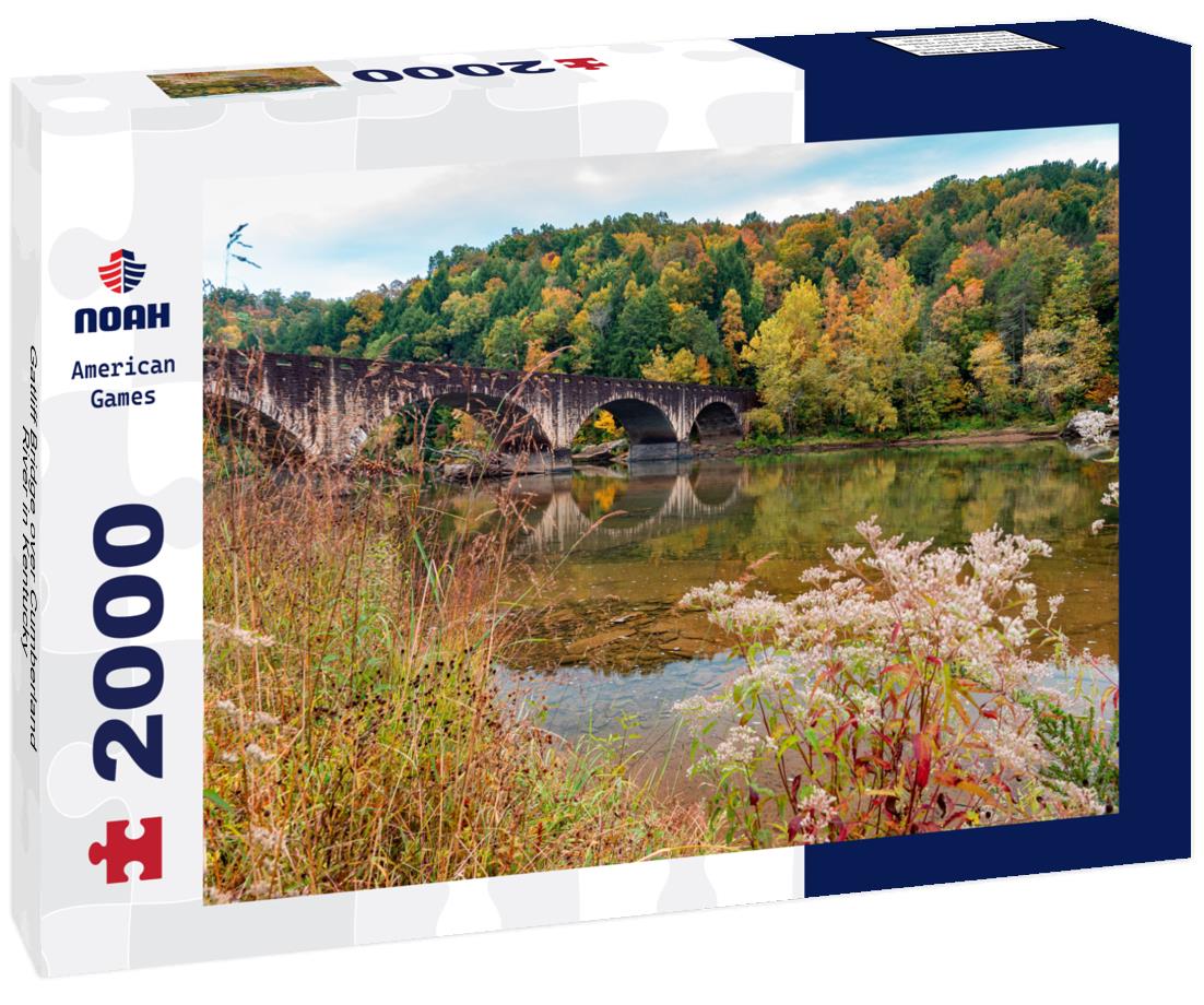Noah Jigsaw Puzzle Gatliff Bridge over Cumberland River in Kentucky 2000 pieces