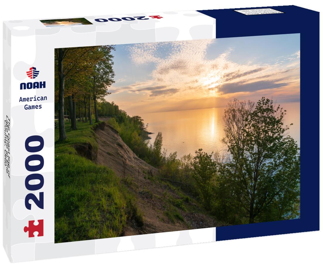 The Coast line of Lake Erie in Erie County, Ohio 2000pc Puzzle
