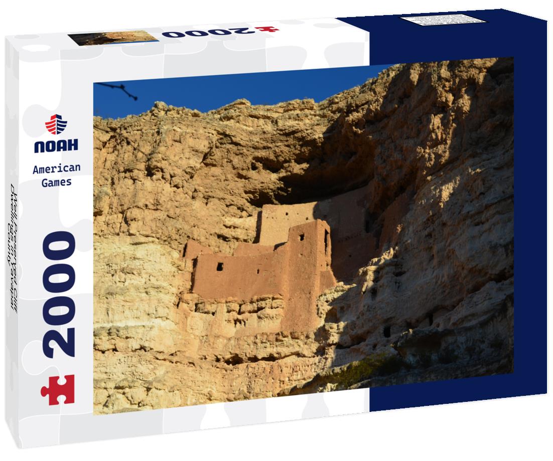 Noah Jigsaw Puzzle Well Preserved Cliff Dwellings in Yavapai County 2000 pieces