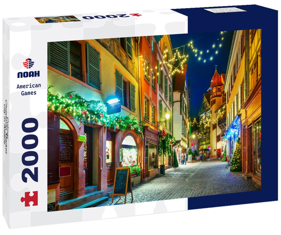 Colmar - Christmas Market city in Alsace, France 2000pc Puzzle
