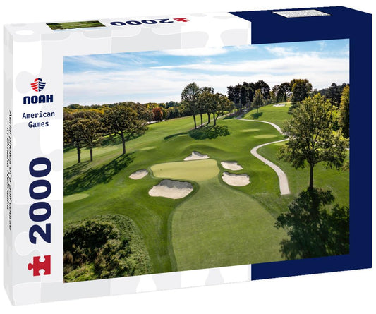 Noah Jigsaw Puzzle Aerial photos of a golf course in Omaha Nebraska 2000 pieces